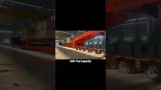 Supro 400-ton drop deck trailer#transport #heavyequipment #heavytransport #transportation