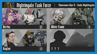 Mecharashi - Clearance Ops 9 - Code Nightingale 1 - 7 Turn Clear (Lv60)