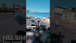 Direction HELSINKI : Aventure &agrave; Moto sur le Ferry! #shorts