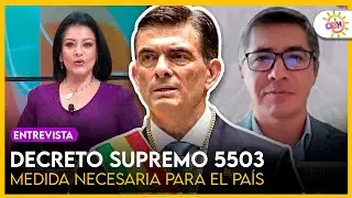 Entrevista al Ministro de Economía José Gabriel Espinoza | D.S. 5503 |APH