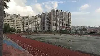Hiabin Campus Ground , Guangdong ocean university, China🇨🇳🌟 #China #studentlife #Ground