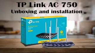 Двухдиапазонный беспроводной кабельный маршрутизатор TP-Link AC750 | Распаковка и установка | JOH...