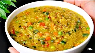 अब हर रोज यही हेल्दी दलिया खाने का मन करेगा | Healthy Daliya Recipe | Vegetable Daliya recipe