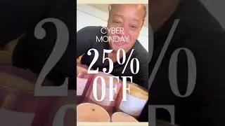 Cyber Monday! That's candles, yoga mats, gift sets, AND workshops. Shaping Sanctuary