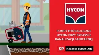 Pompy hydrauliczne HYCON przy bypass'ie kanalizacji sanitarnej