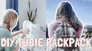 I sewed my own custom feeding tube backpack - Part II