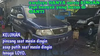 Дизель Kijang 🔴хромает и работает неровно, а также дымит белым дымом, когда двигатель холодный