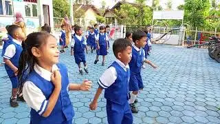 Pelaksanaan Kegiatan Pagi Ceria di TK Harapan Bangsa Banjarejo
