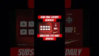 BMPS 2025 | Semi final Groups Revealed | #shorts #bmps2025 #news