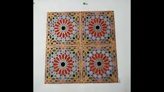 The complex geometry of Islamic design - #mahamsketchbook #muslim #pattern