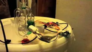 Bubble detector while fermenting beer