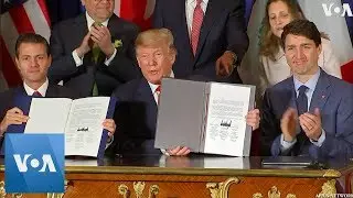 New North American Trade Pact Signed