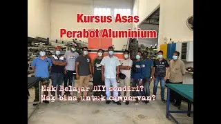 NAK TAHU CARA DIY PERABOT ALUMINIUM SENDIRI? DIY UNTUK KABINET DALAM CAMPERVAN ATAU DI RUMAH?