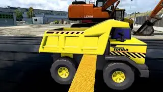 Hauling a oversize load in American Truck Simulator | B4RT Mac trailer