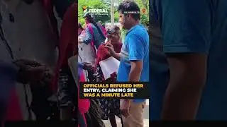 Group 2 exam: Woman denied entry twice for 1-minute delay | #shorts