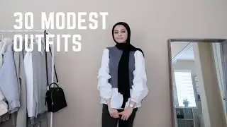 30 MODEST OUTFITS for when you have nothing to wear | modest outfit ideas | fall/ winter edition