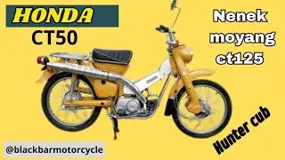 Seputar informasi otomotif // Honda ct50 Hunter Cub @blackbarchannel
