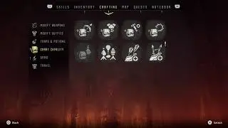 Horizon Zero Dawn-CRAFTING