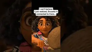 THIS IS CRAZY! 😱😱😱 #encanto #coco #pixar #disney #shorts
