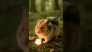 A mysterious shiny stone appears... and never really disappears. ✨🐹