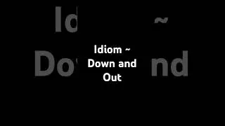 Na dnie &rarr; idiom | #MarkKulekESL #Nauczsięangielskiego