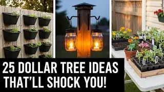I Transformed My Garden with Cheap Summer Dollar Tree DIYs That Look EXPENSIVE - Will SHOCK You!