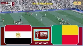 Egypt vs Benin | Africa Cup of Nations Thriller | PES 21 Simulation