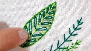 Punto Mosca y hoja con combinacion de puntos