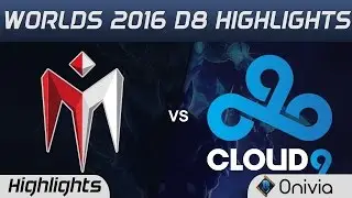 IM vs C9 Highlights Worlds 2016 D8 I May vs Cloud9