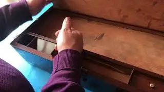 Antique Georgian 1830 writing slope