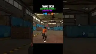 Desert Eagle One Tap Headshot Trick 😱 | Free Fire Max Pro Settings 2025 with voice-over #freefire