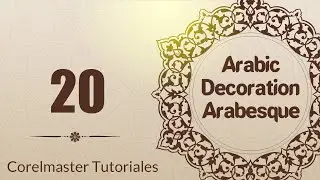 CorelDraw Arabesque: 20 Basis Two types of separate angle and triangle