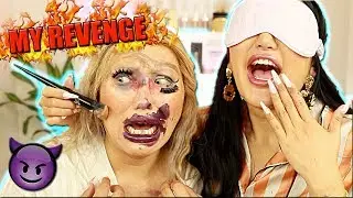 BLINDFOLD MAKEUP CHALLENGE PART 2 - EASY PEASY 😂