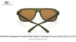 Serengeti OATMAN Sunglasses Frosted Khaki Saturn Polarized Drivers Gold Cat 2 to 3 57mm   0 0 3 1