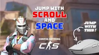 CS2 JUMP with SCROLL WHEEL & SPACEBAR BIND - Bhop Bind to Mouse Wheel Guide