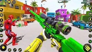 Robot FPS Shooting Strike _ Android Gameplay