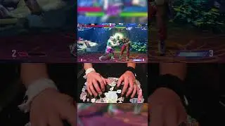 Man I love safe jumps. #sf6 #fgc #handcam #handcamgameplay #sf6ed #combo #perfect