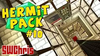 Hermitpack - Realistic Minecraft Elevator & Trophy Room! - Modded Minecraft - Emerald Enclave Ep. 10