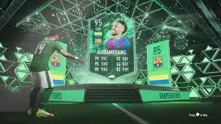 Aubameyang packed from a prime mixed players pack