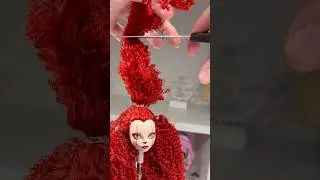 Restoring a monster high pennywise doll part 2 #shorts