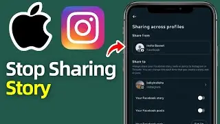 How To Stop Instagram From Sharing Story To Facebook! | Stop Sharing Instagram Story On Facebook