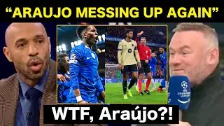Look at Wayne Rooney and Thierry Henry&rsquo;s wild reaction after Chelsea 3&ndash;0 Barcelona.