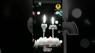 Happy Birthday wish #Lockdown special whatsapp status video  🎂