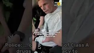 Moment gang boss who loved his crime life of luxury is arrested