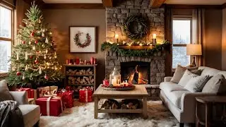 Grand Holiday Living Room 🎄🔥❄️ - Sleep Support