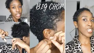 3RD BIG CHOP! I CUT ALL MY RELAXED HAIR OFF! BIG CHOP 2023! GOING BACK TO MY ROOTS!