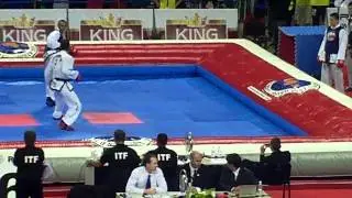Power TKD Final Bulgaria v Russia Round 1. 2012 European Championships
