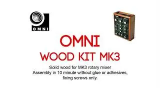 Omnitronic TRM 202 mk3 - Omni Wood Kit