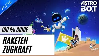 ASTRO BOT Geheimlevel Raketen Zugkraft 100 Prozent - Alle Bots & Puzzles