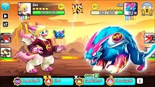 Dragon City: KallMeKris Dragon | NEW League Battle 400 [MAX LEVEL] 😱